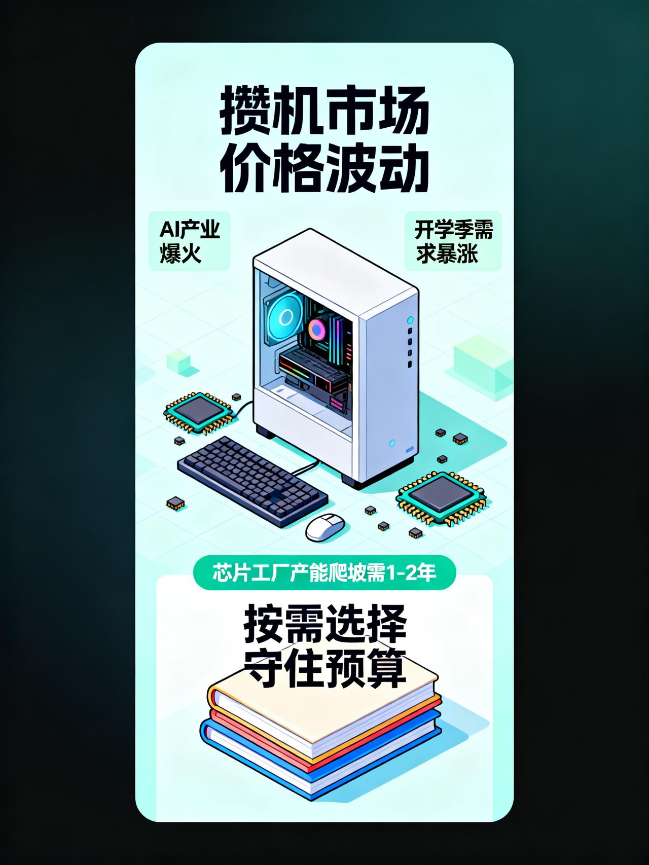 等等党这次终于输了！电脑硬件价格疯涨，两个月涨5000元
短短2个月，原本120