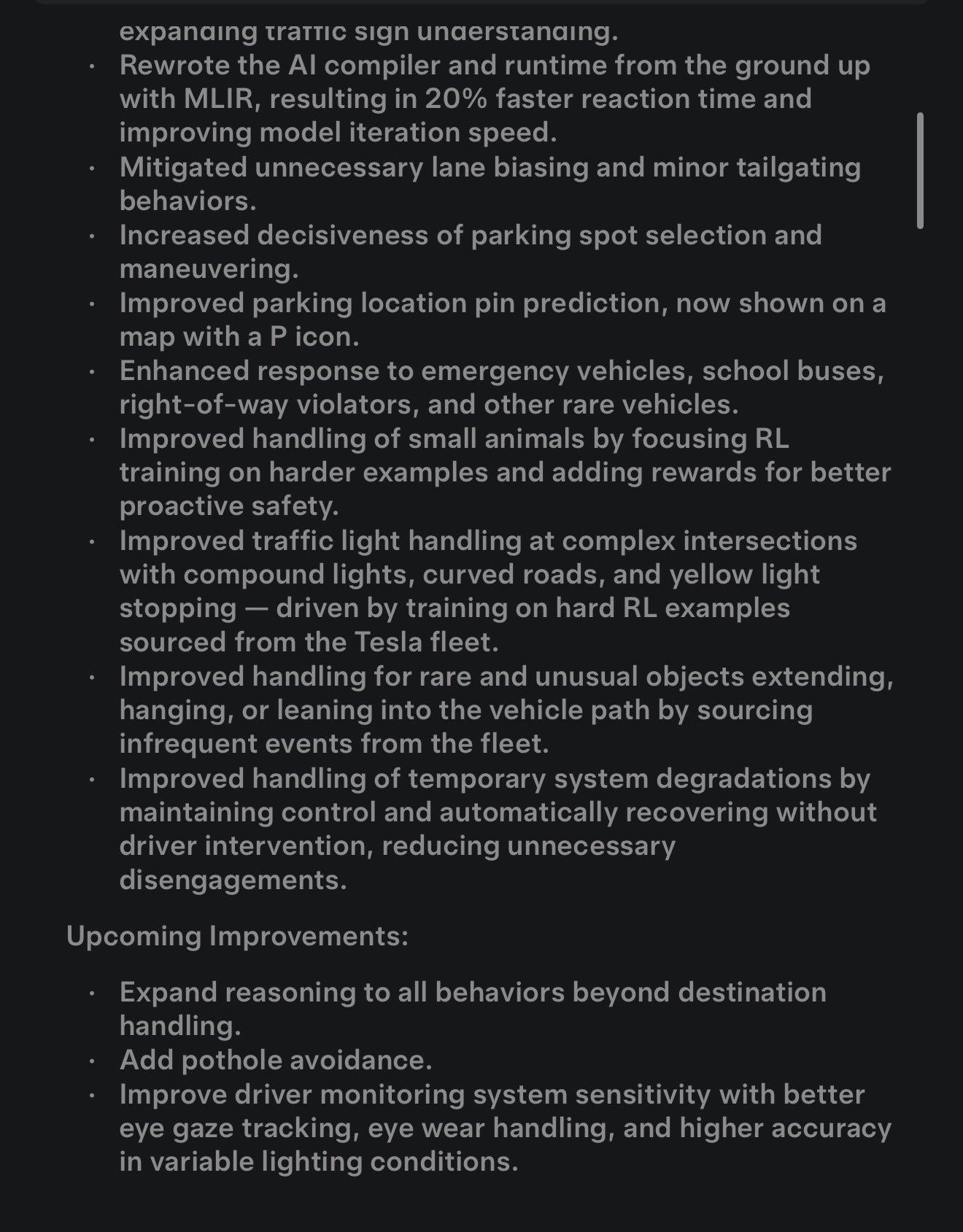 特斯拉刚刚推送了 FSD v14.3，距离特斯拉推送 FSD v14.2 已经隔
