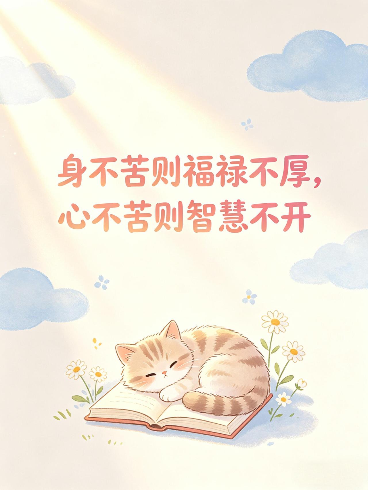 不完全认同，但我认同：苦是人生的底色、常态，却不是人生的全部。
 
为什么说“苦