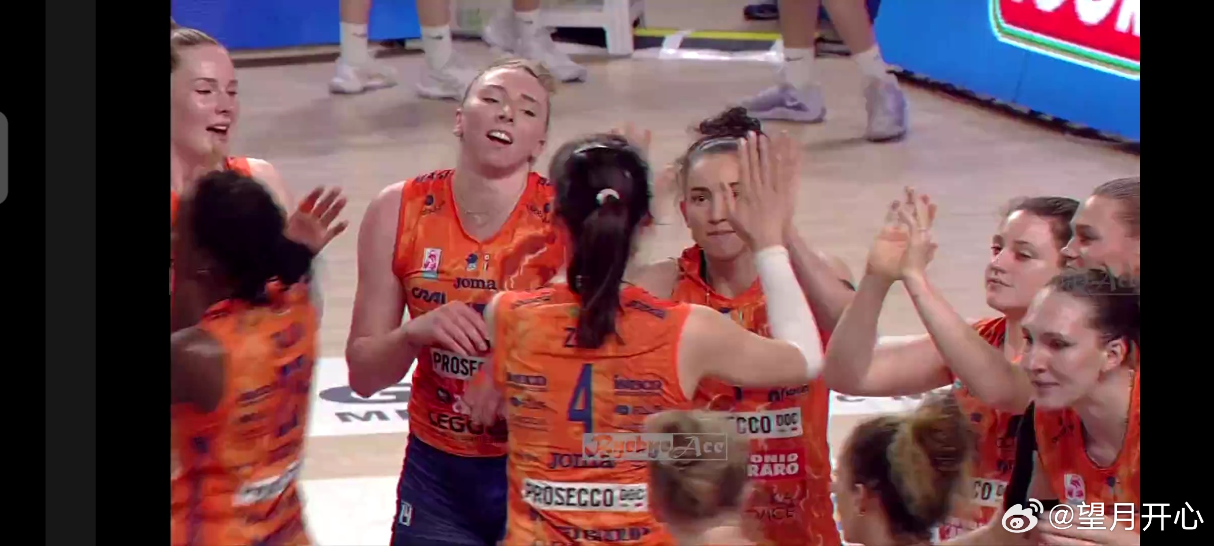 朱婷恭喜科内利亚诺3-0横扫诺瓦拉25-12/25-21/25-17意甲半决赛大