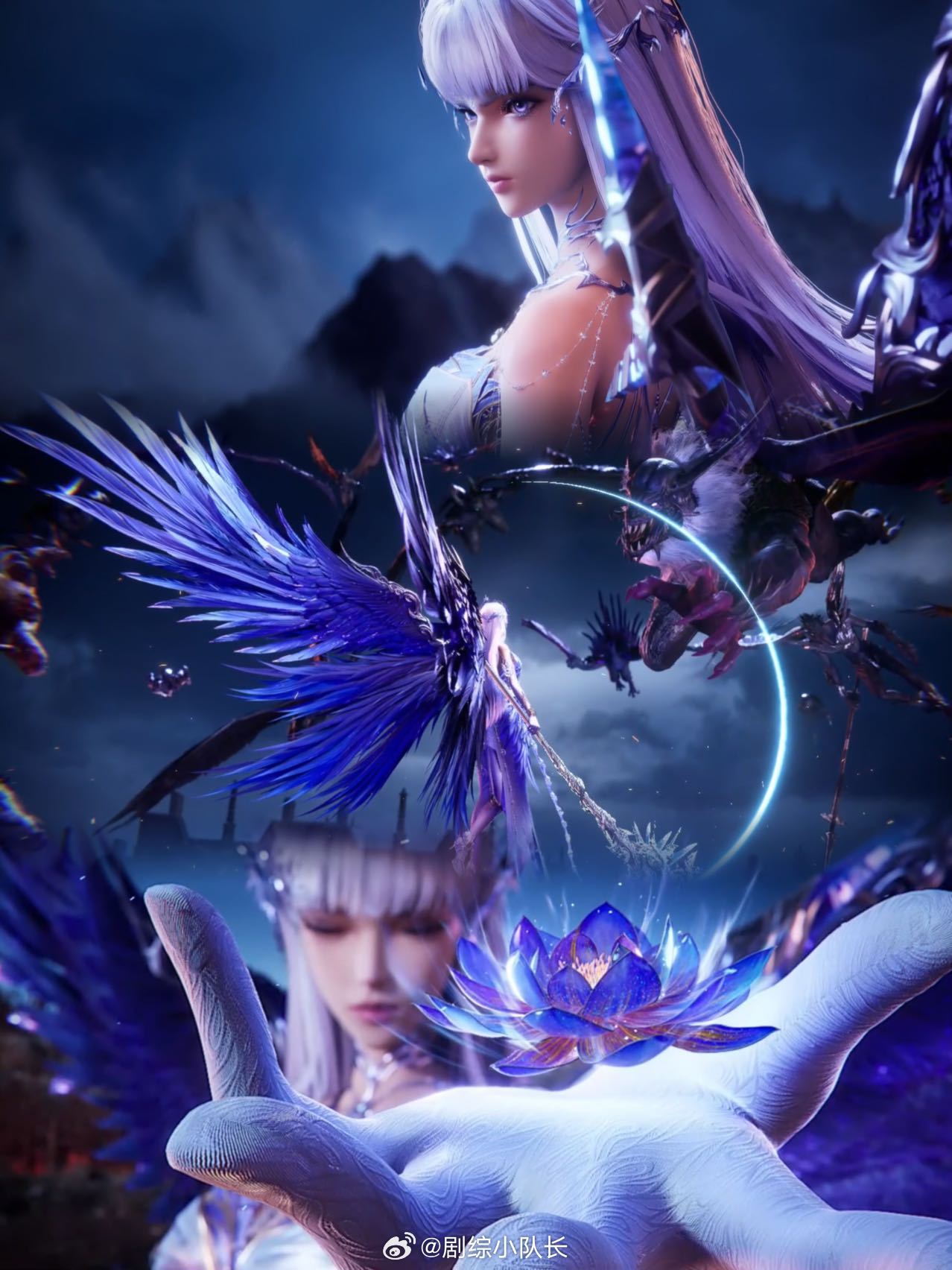 神印王座人魔大决战 天谴之力席卷整片战场，龙皓晨直面灭世危机，以羁绊唤醒皓月，守