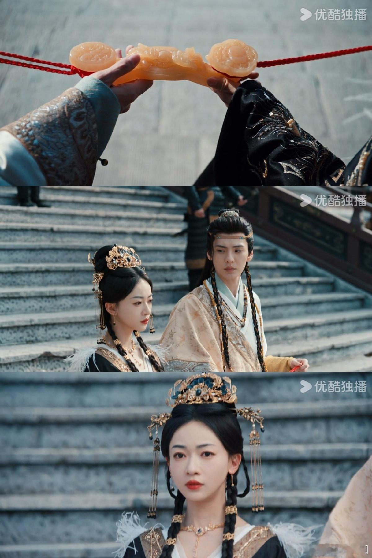 #越秦 死腿快走情敌赶上来了# 《春花焰》中三人的修罗场实在精彩，越秦这个角色心