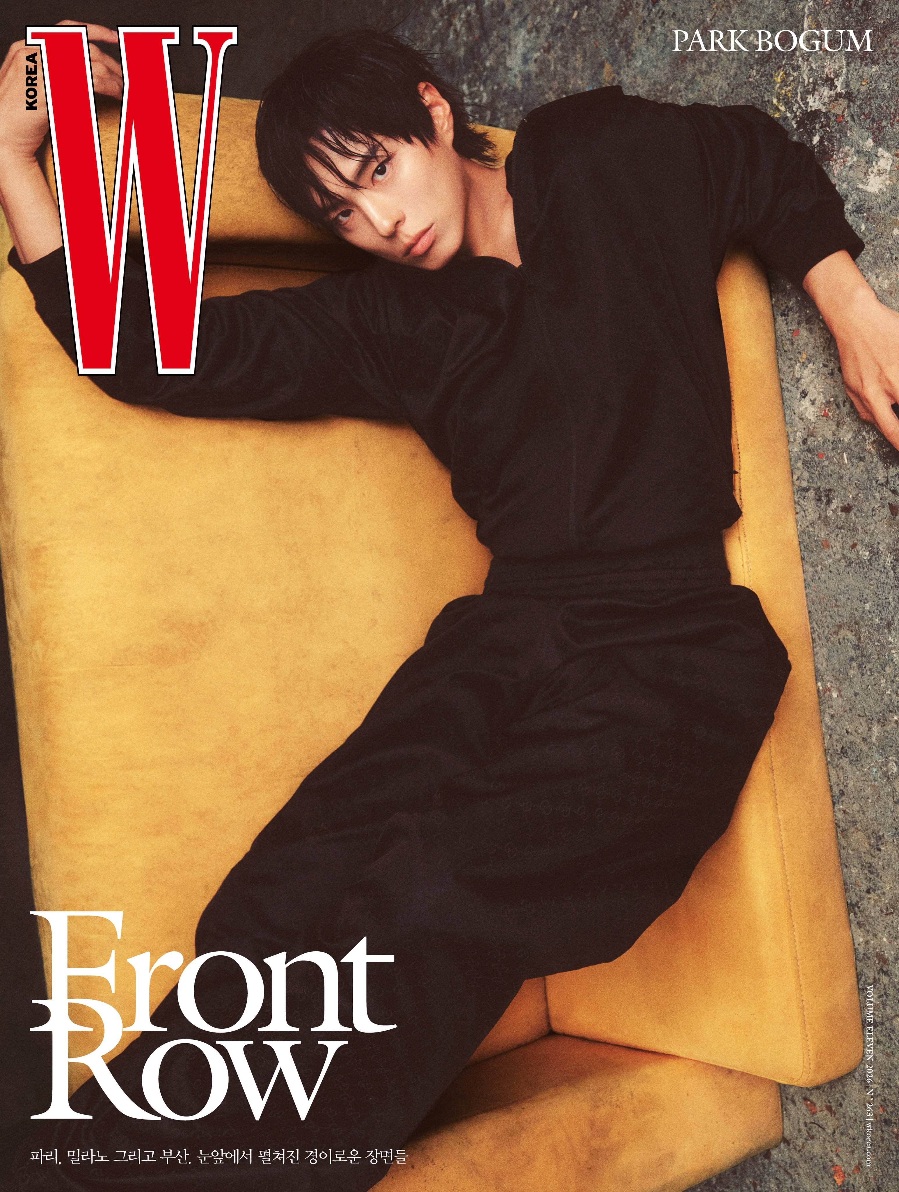 朴宝剑🖤朴宝剑杂志 261012 <W KOREA>11月刊三封面更新 cr.