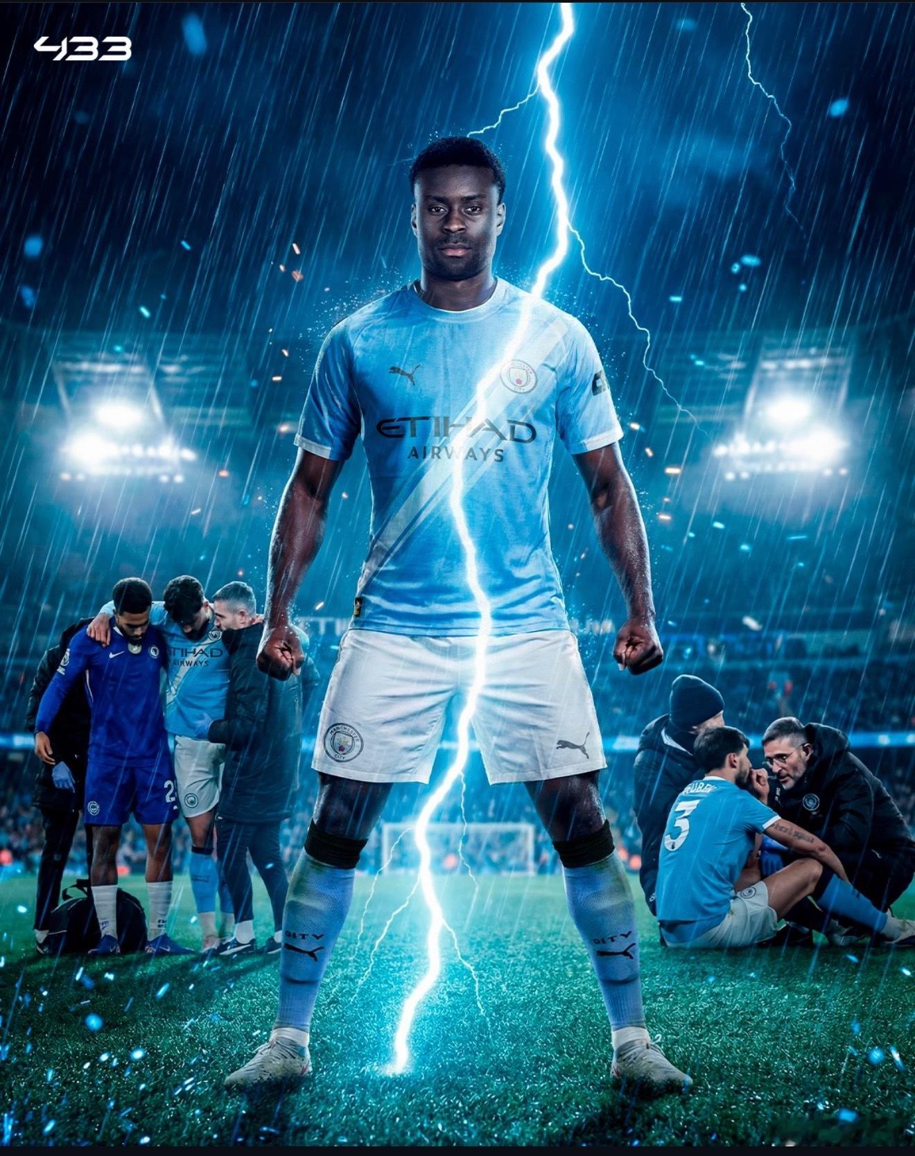 之前伤病情况控制的比较好的曼城，现在也开始遇到主力球员伤病了。后卫鲁本·迪亚斯又