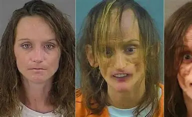 美国网络热议:女子Misty Loman的入狱照演化史。她患有红斑狼疮、骨癌和硬