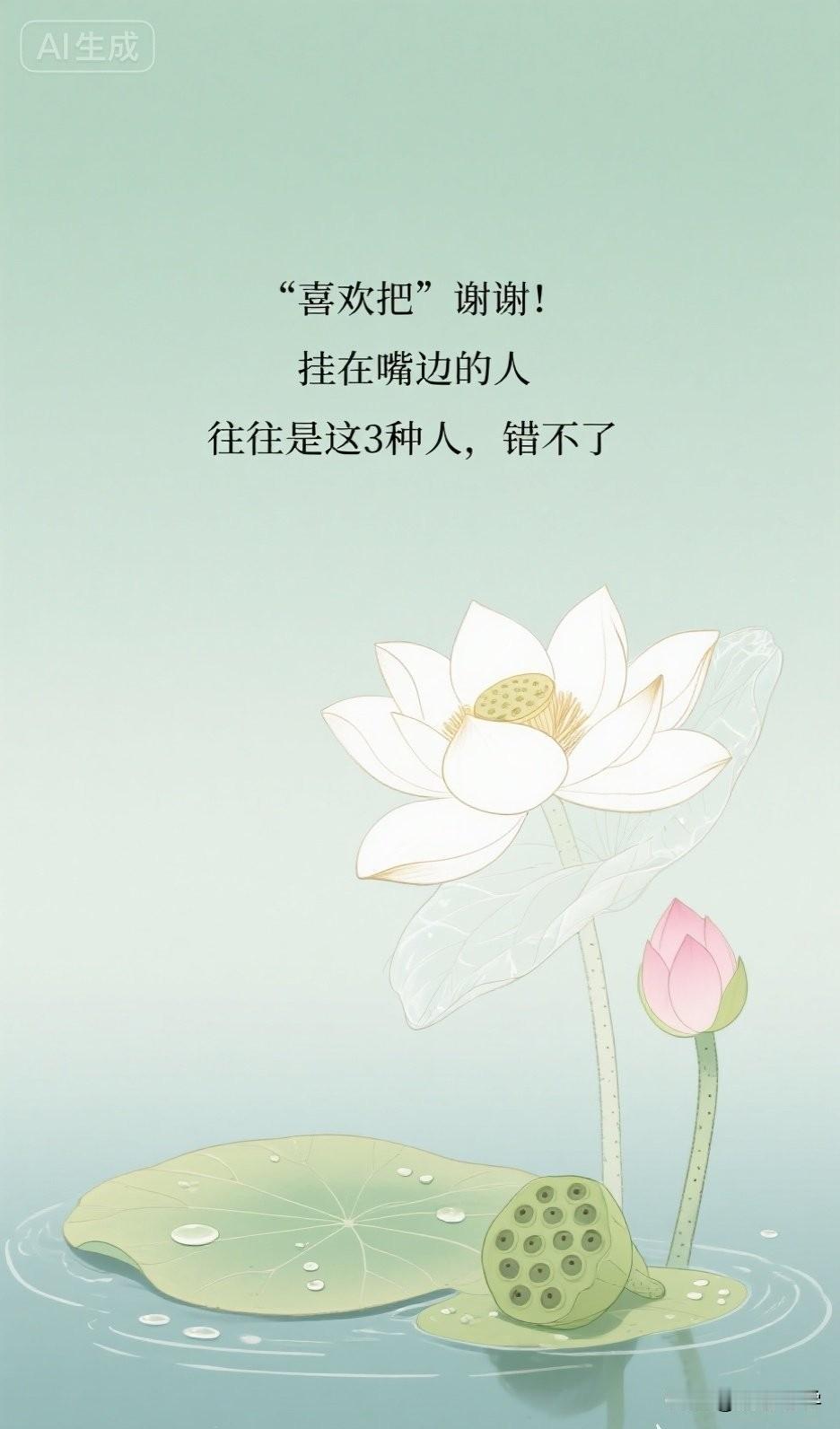 喜欢把“谢谢”挂在嘴边的人，往往是这3种人，错不了。

《礼记》有言：“有和气者