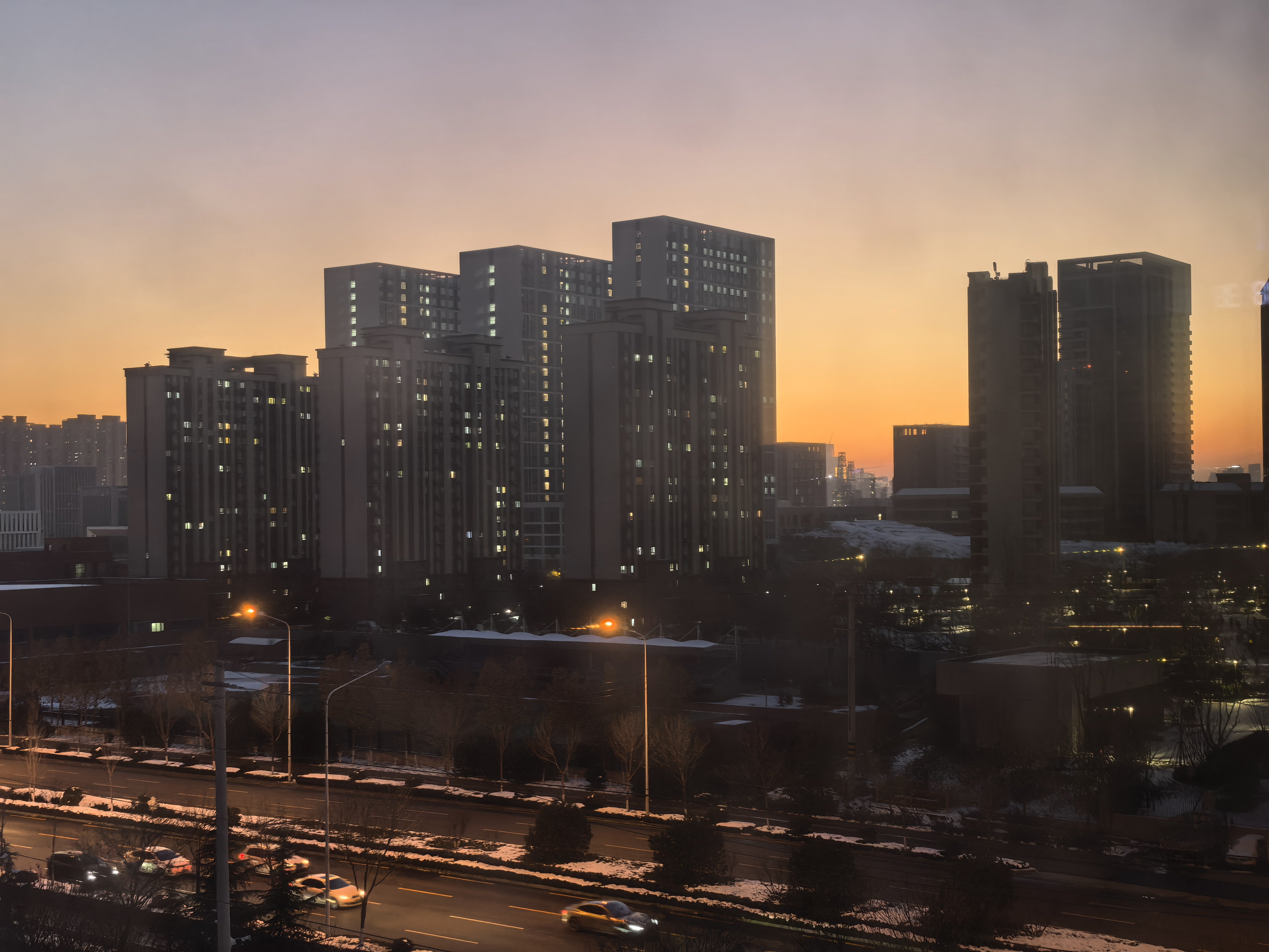 一玩就到晚上了，今天晚霞真漂亮啊 济南