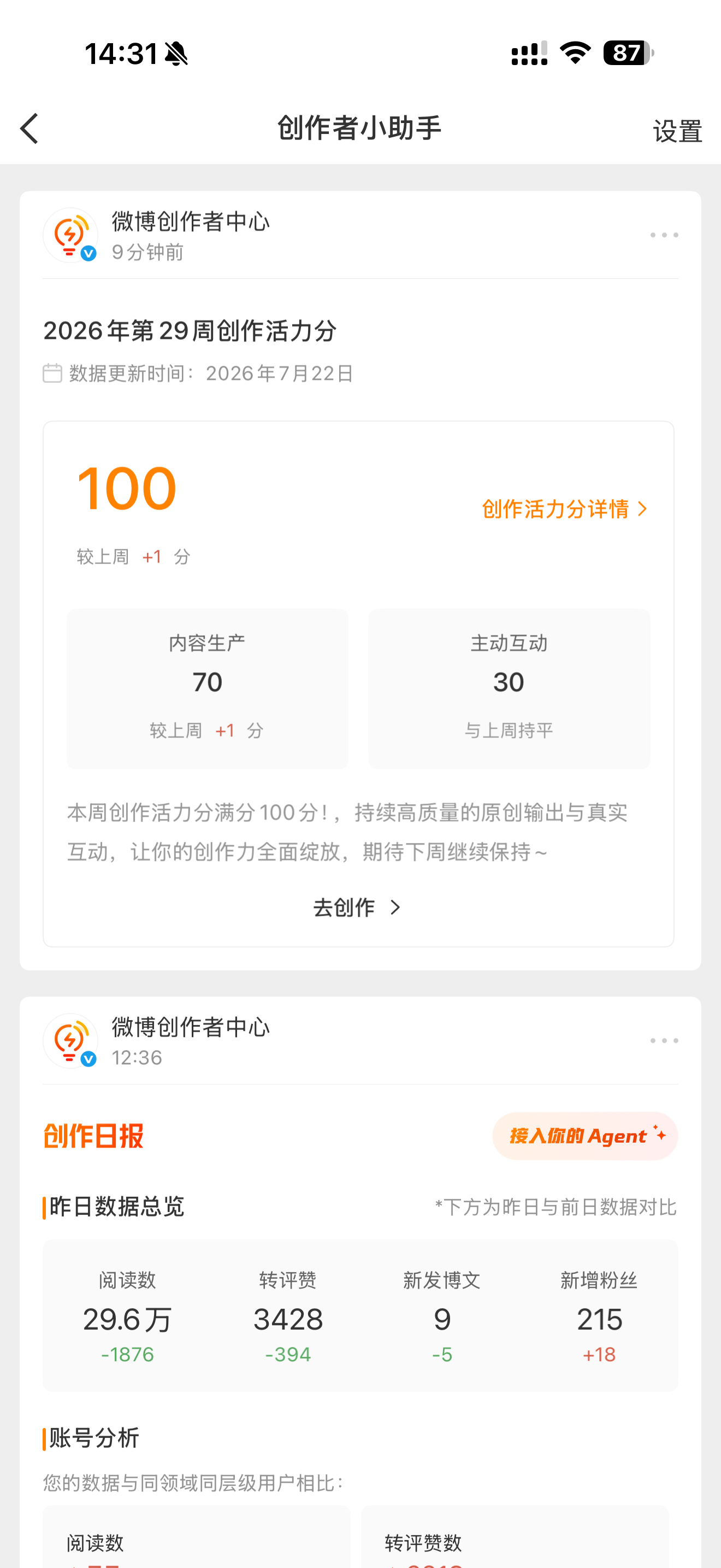 创作活力分你自由了 