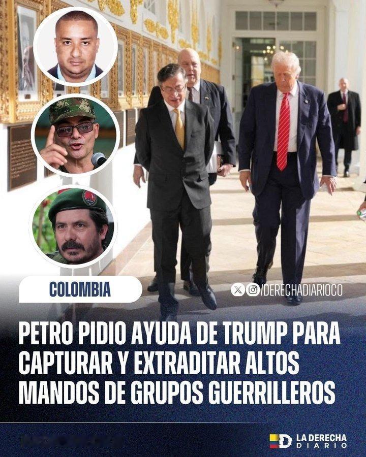 🚨🇨🇴🇺🇸 | 特朗普效应：石油毒枭政府请求美国直接协助抓捕伊万·莫迪