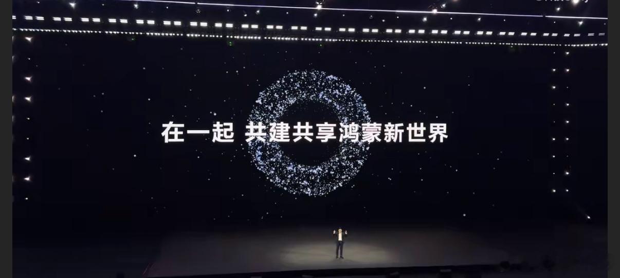 在一起，共建共享鸿蒙新世界！鸿蒙，让世界多一种选择[加油][加油][加油] ​​