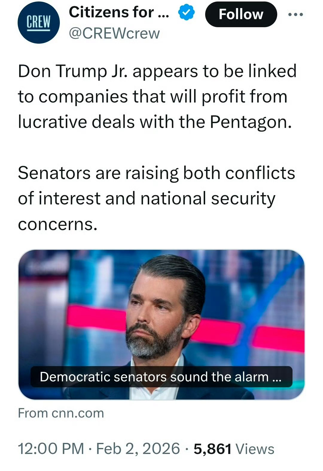 美网上铺天盖地都是特朗普家族赚取巨大利益的新闻！海外新鲜事热点现场