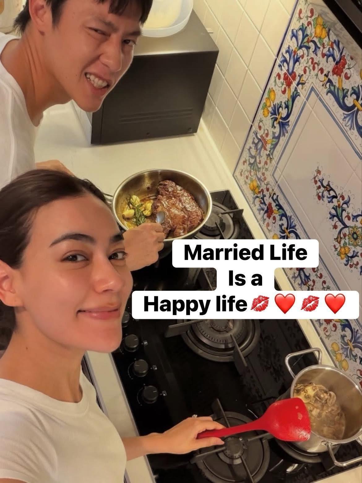 MarKim的婚后生活，真的好让人羡慕啊🍳两个人一起下厨、一起研究菜谱、一起在