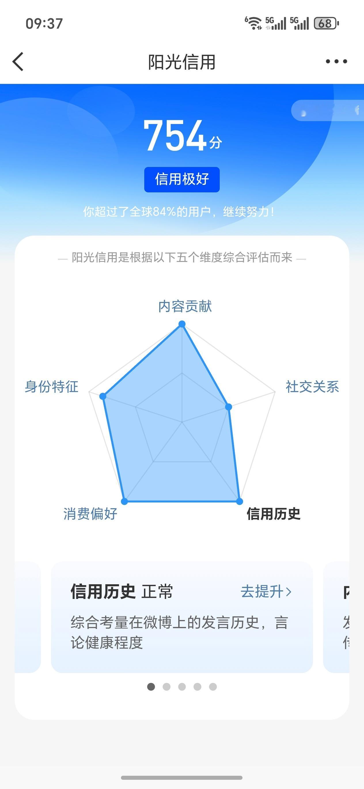 怎么都在说阳光信用掉了200分，还有都统一掉到420，我没涨没掉还是754 