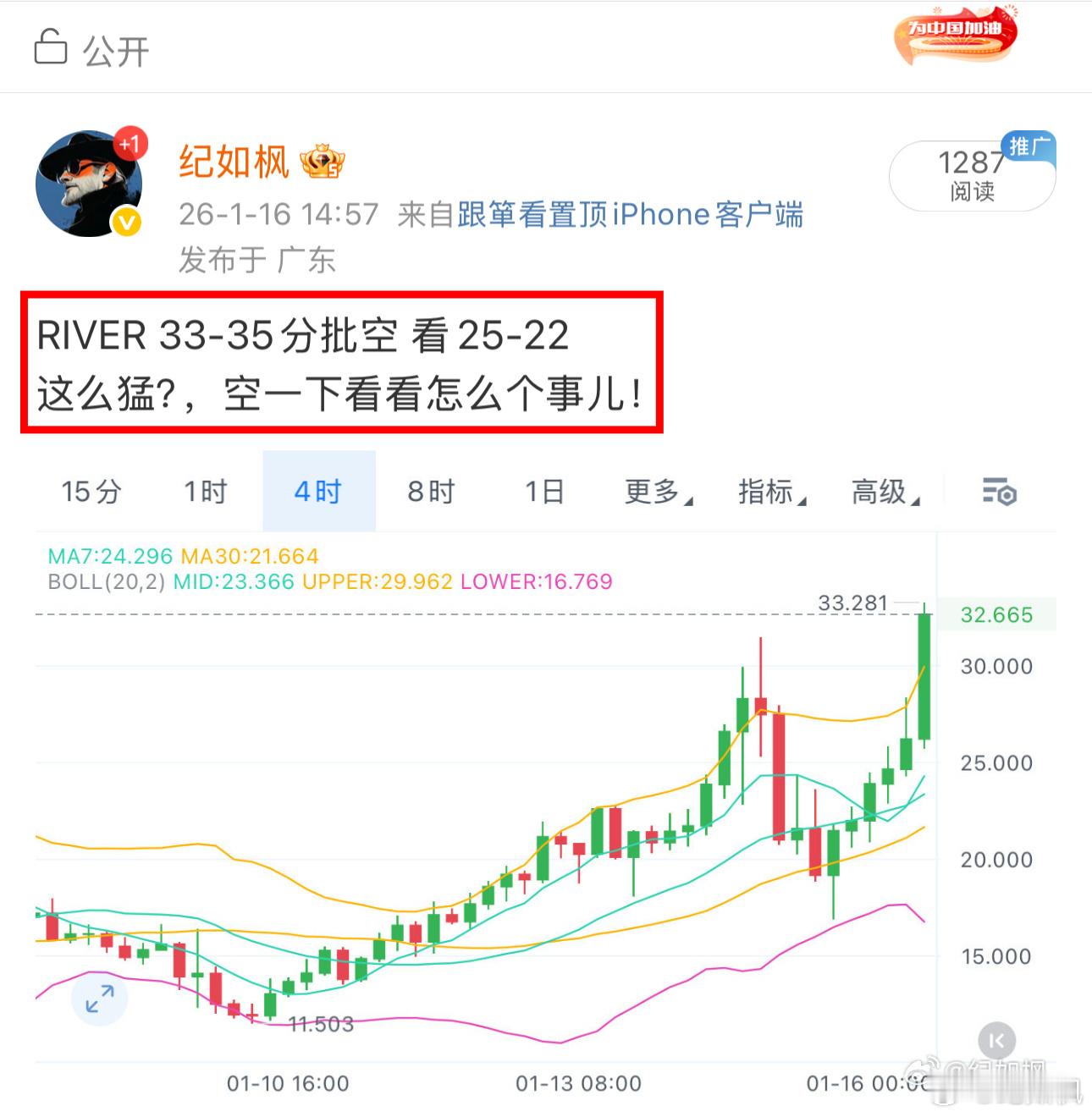 只需要像昨天那样一个大回撤，砸碎多头白日梦。币圈区块链