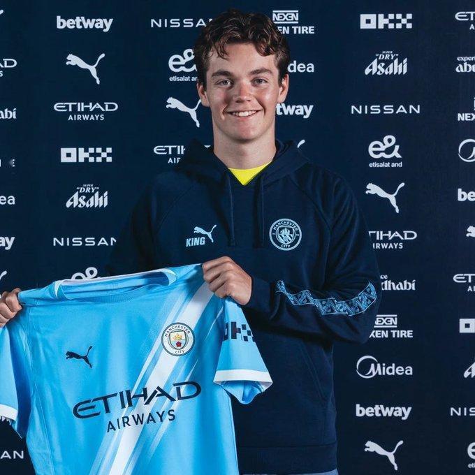 官方：曼城召回尼潘

19岁的挪威中场尼潘于2025年夏窗从罗森博格加盟曼城，后