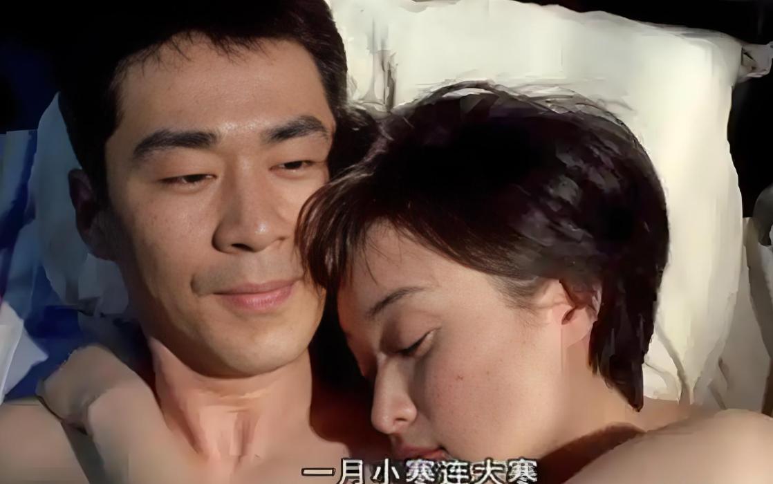 当年拍《乔家大院》时，陈建斌与蒋勤勤有一场吻戏，陈建斌问：“我们是真吻，还是假吻