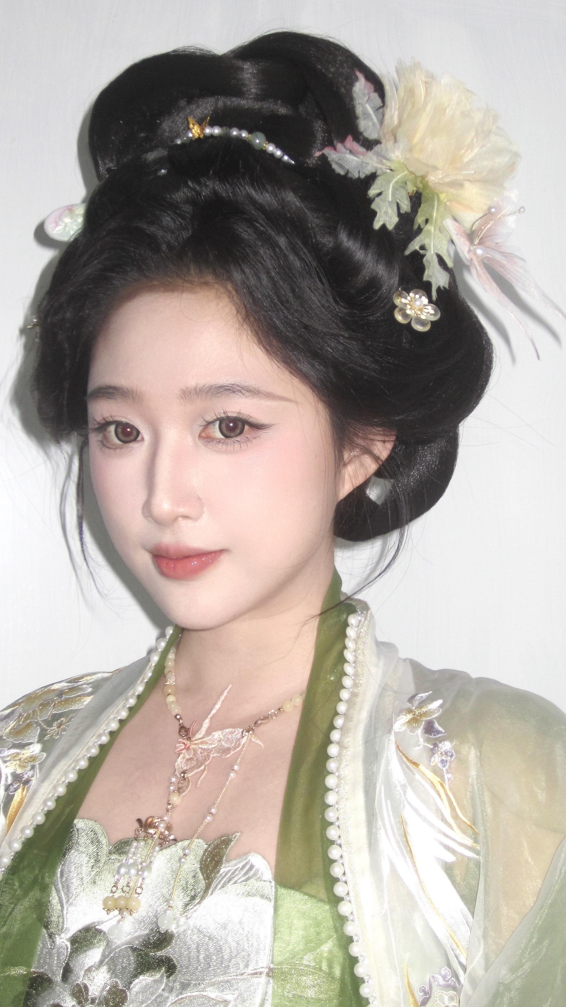 汉服妆造 国风计划 妆造 汉服发型