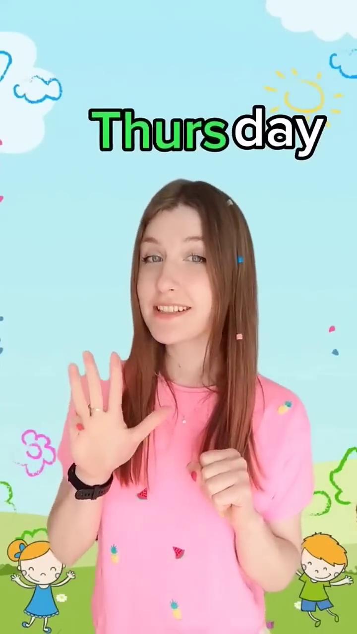 Sunday，Wednesday，Fri day，Saturday。