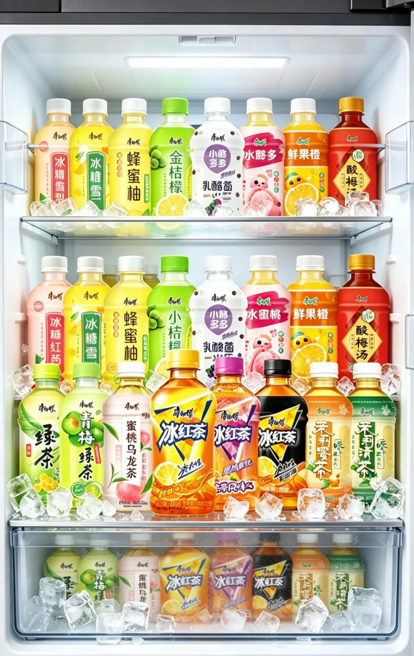 康师傅混合饮料大破价，喝不完根本喝不完。