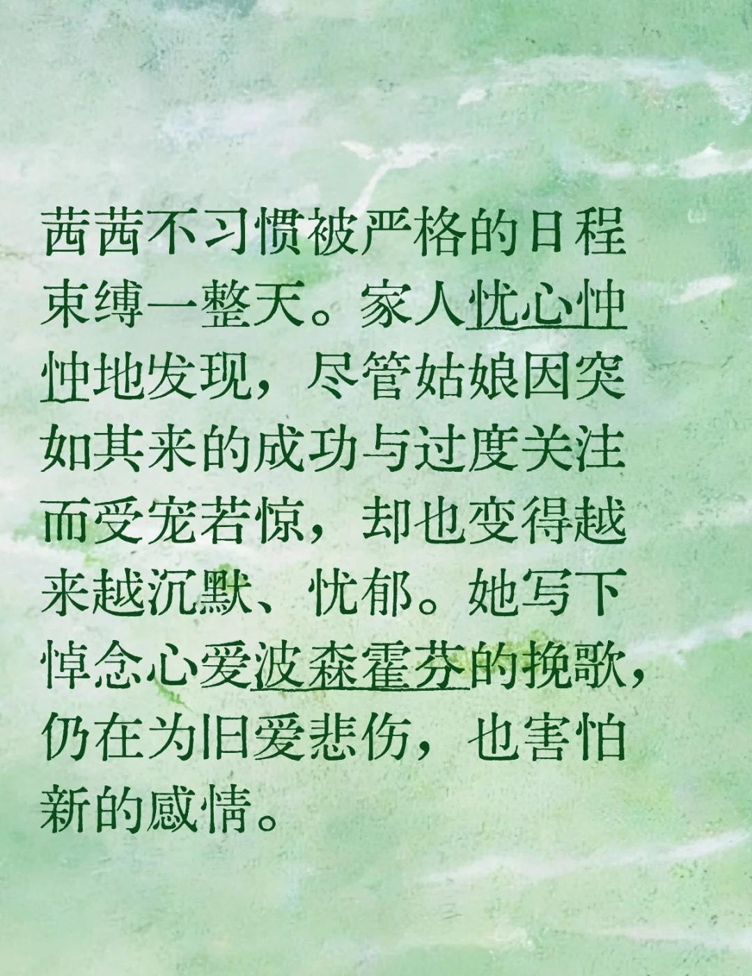 这位年轻姑娘对维也纳的霍夫堡皇宫，以及即将到来的奢华生活愈发恐惧。她几乎对新礼服