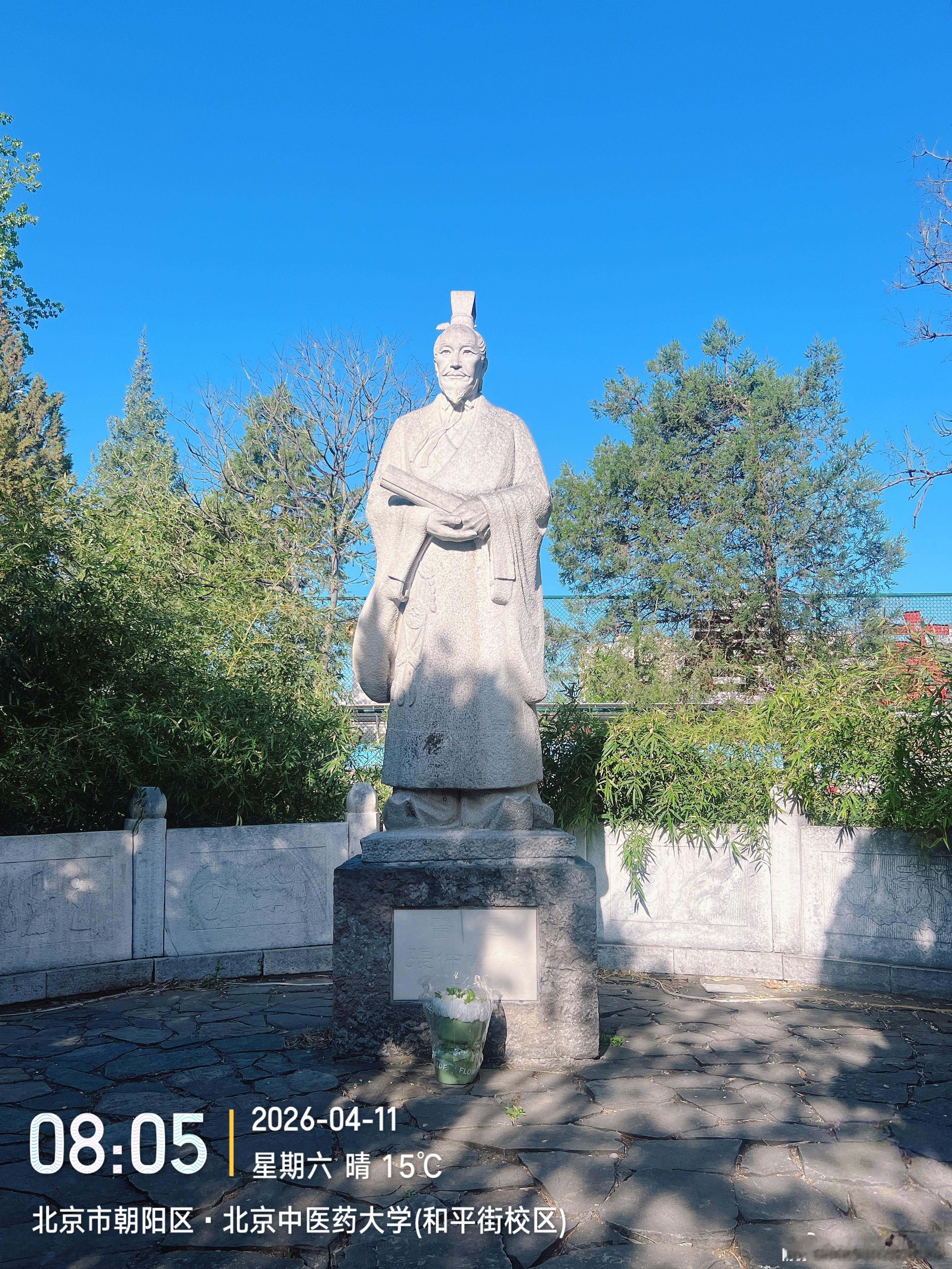 北中医校园里，这是我最喜欢去的地方。 