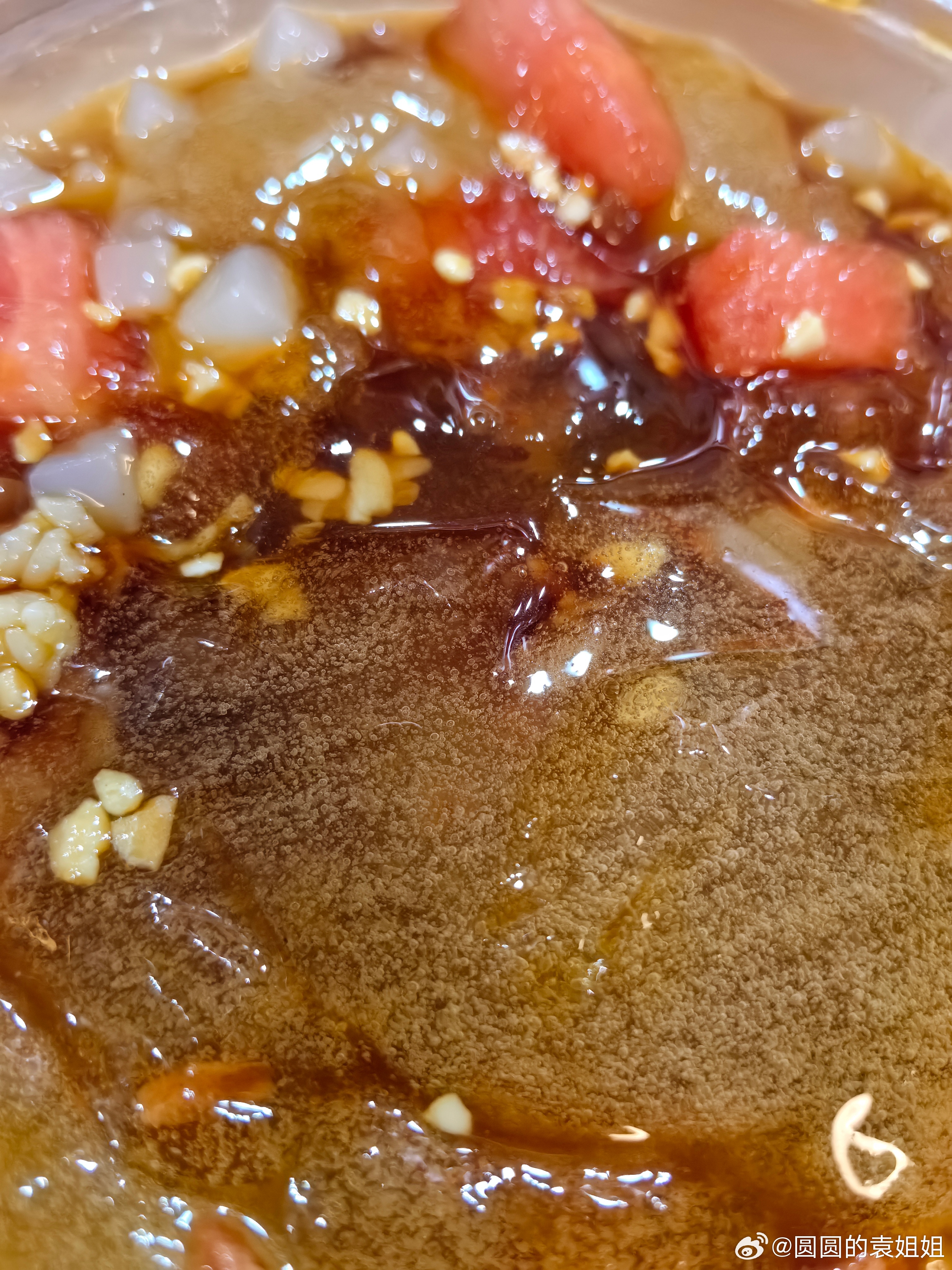 夏天来啦一碗冰粉真的爽歪歪美食