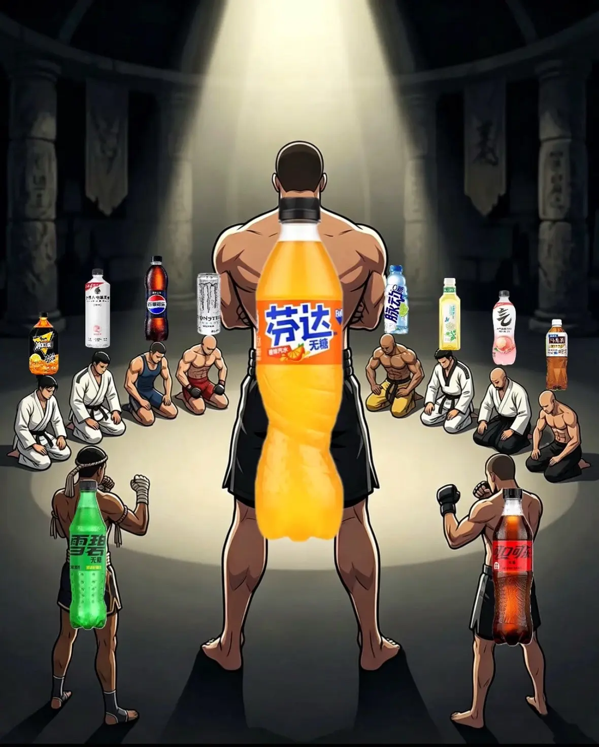 无糖芬达补货了，算下来一瓶只要一块多