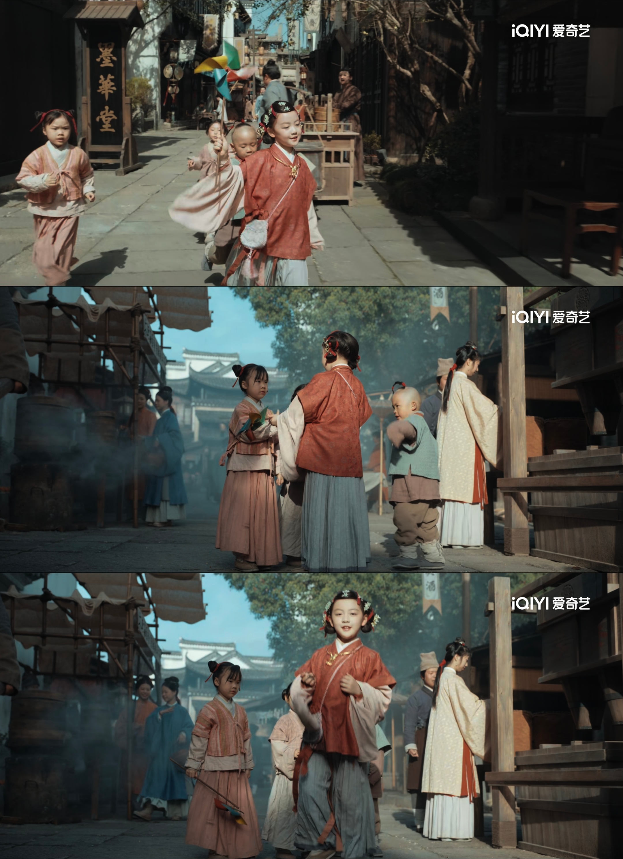 咱李祯从小就是特大方一孩子，一集送出去一个风车，俩鱼灯，一块胭脂墨，还有一份八房