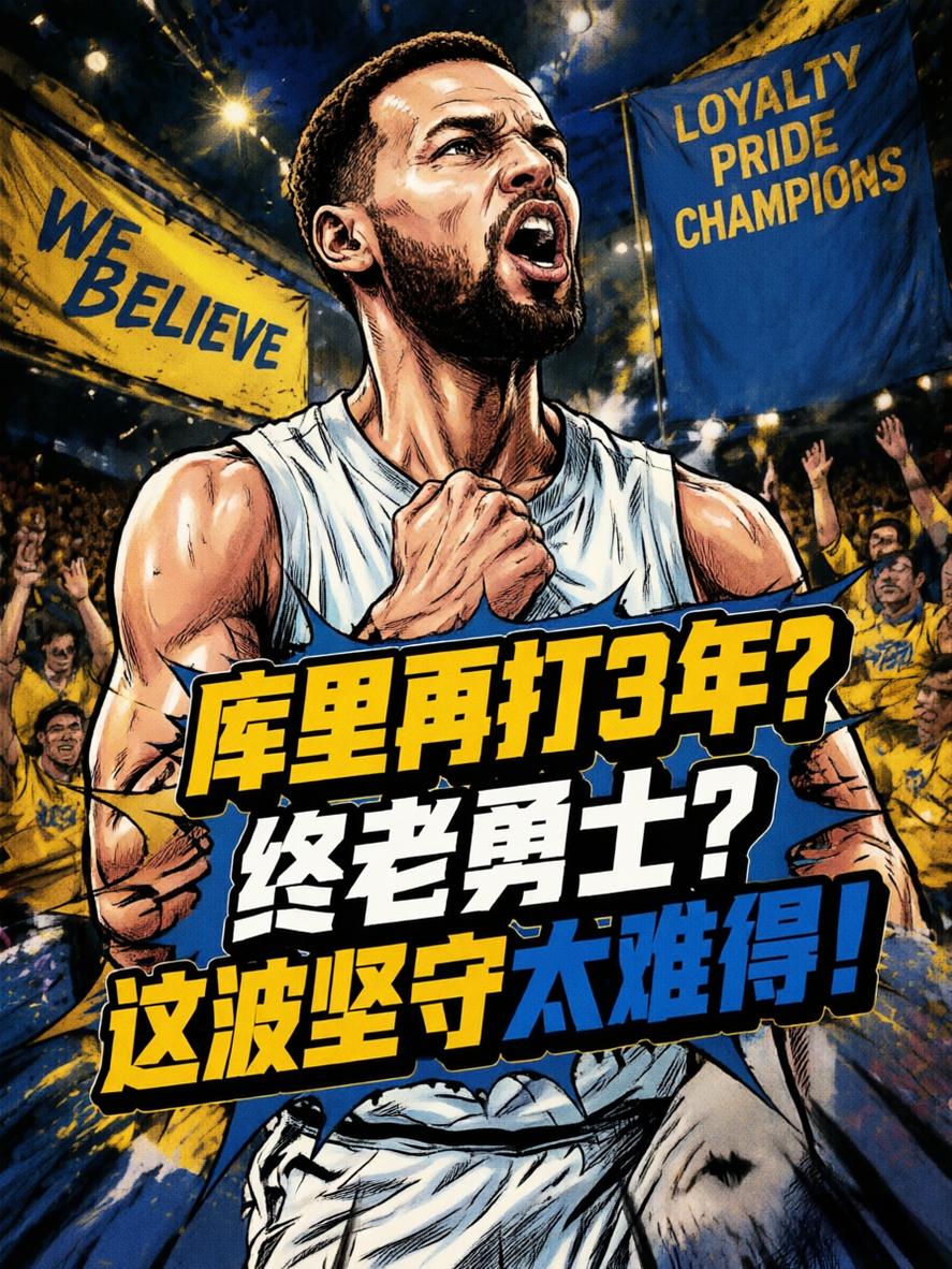 库里还能再打3年？不离开勇士？真要化身最忠实坚守者？可这次还是真的！根据知名美记