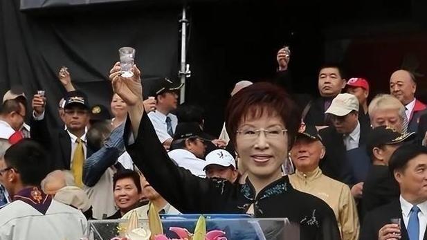 洪秀柱在接受媒体采访时抛出一句极具分量的话：“如果台湾不是大陆的领土，清朝怎么能