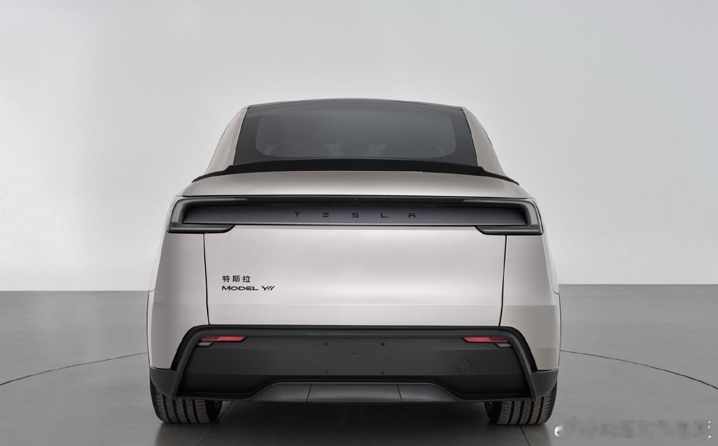 工信部公示发了，特斯拉model Y L 6座版亮相 长 4976 宽1920 