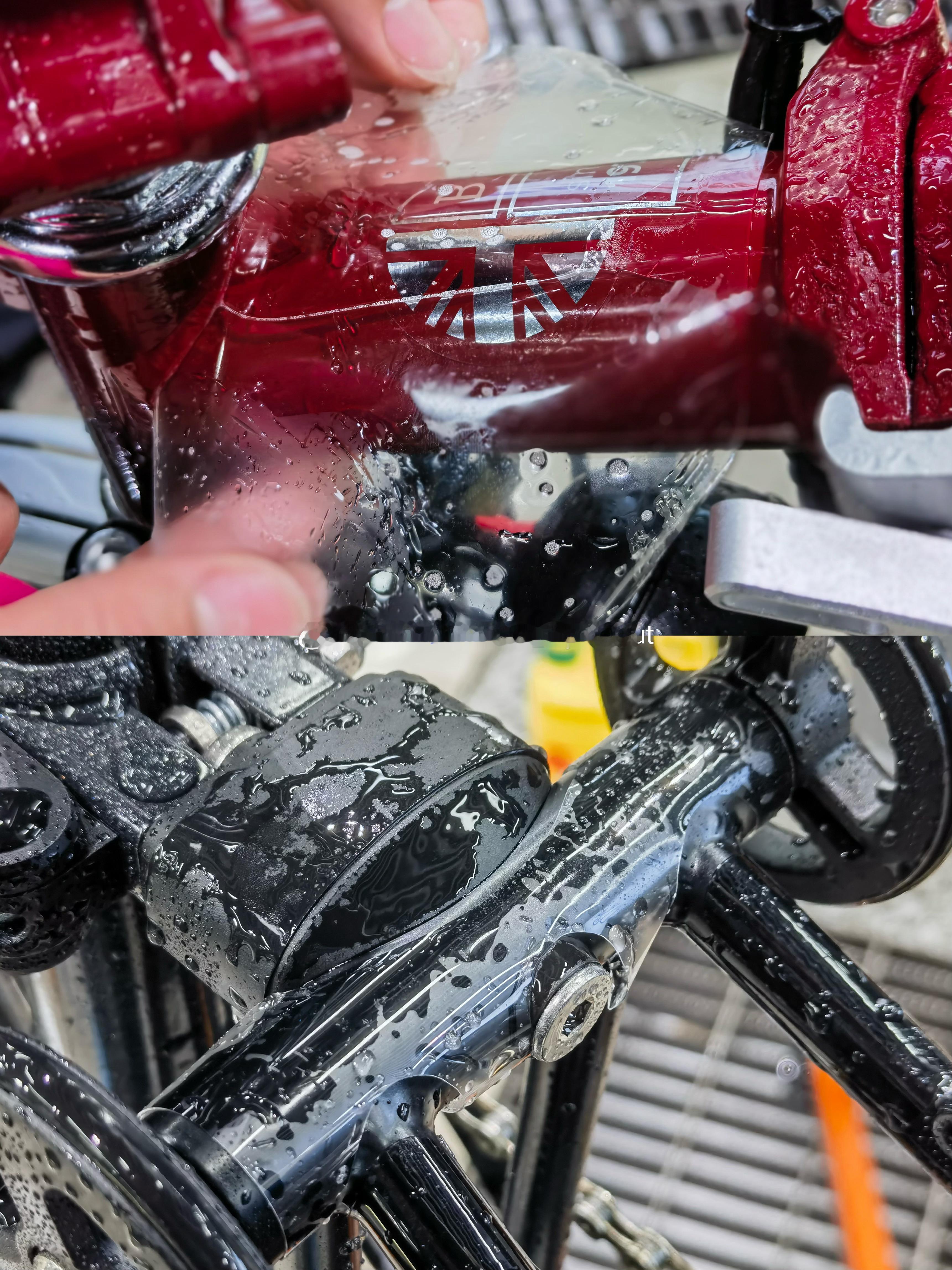 Brompton/小布贴膜继续～Cline——50周年剑桥红Pline——风暴灰