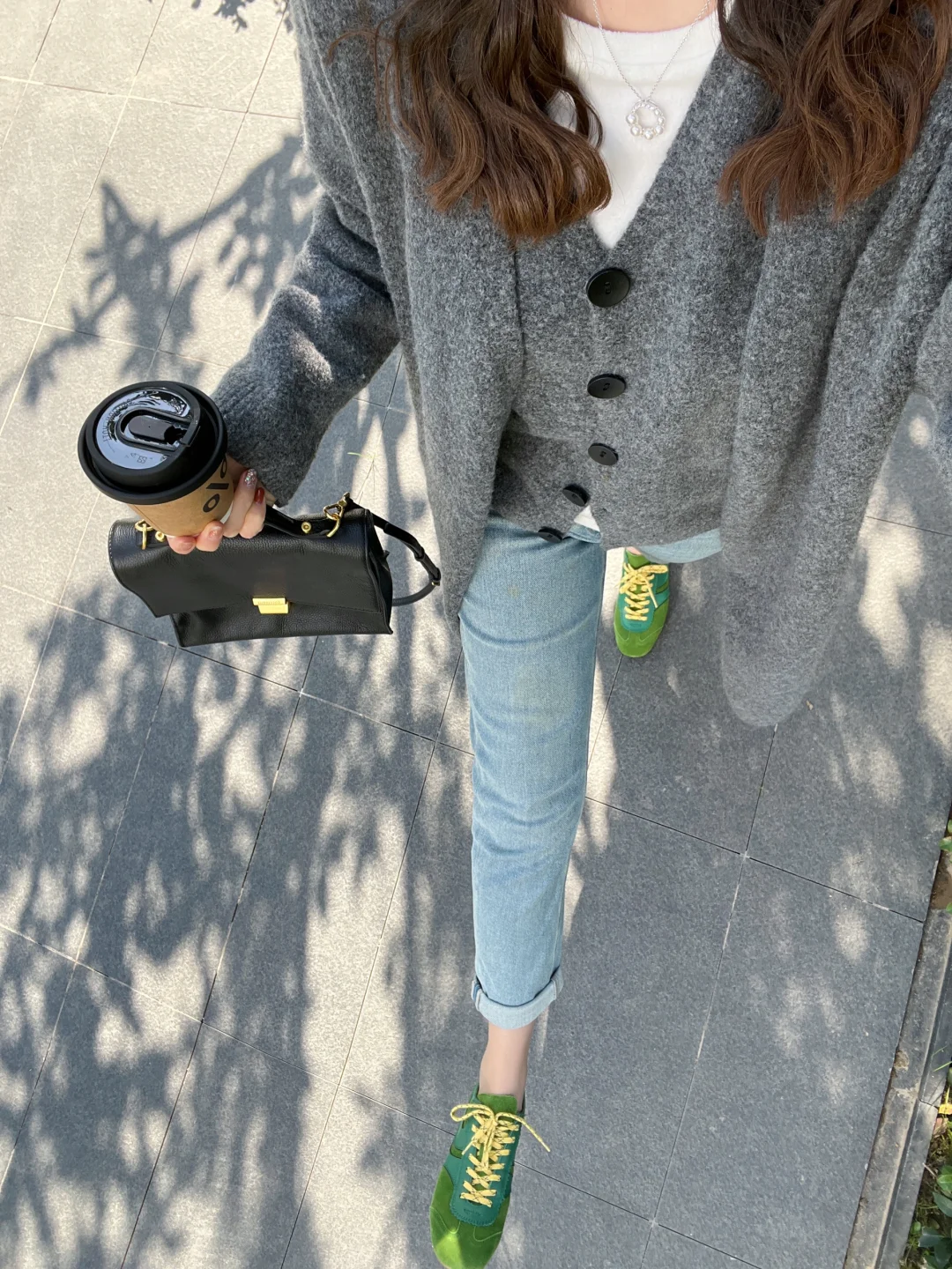 长期主义的秋冬氛围感毛衣套装🍂深灰好高级