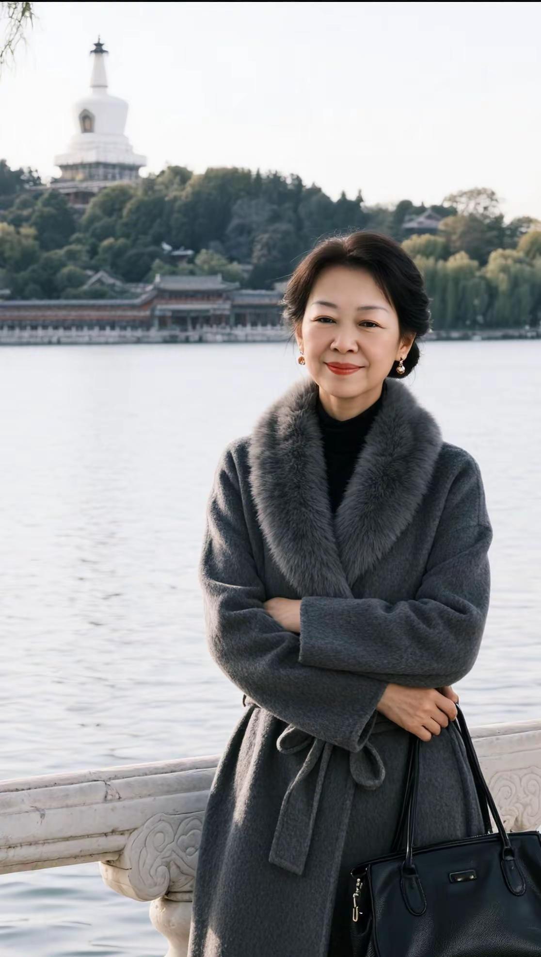 AI湖畔雅韵写真ai创作 上热搜