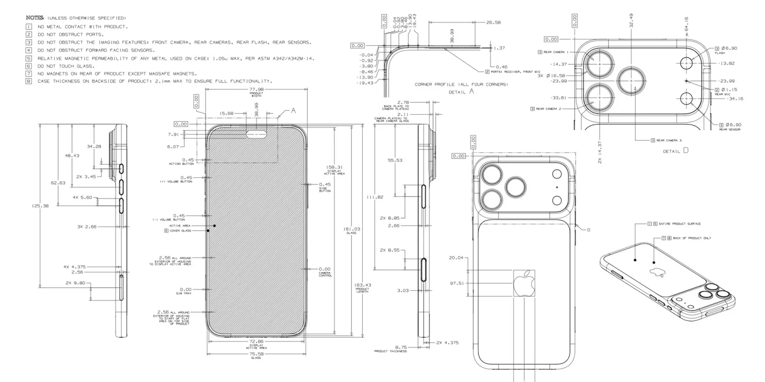 【Apple 的立体图纸为我们了解其产品设计提供了绝佳的视角】并非人人都知道这一