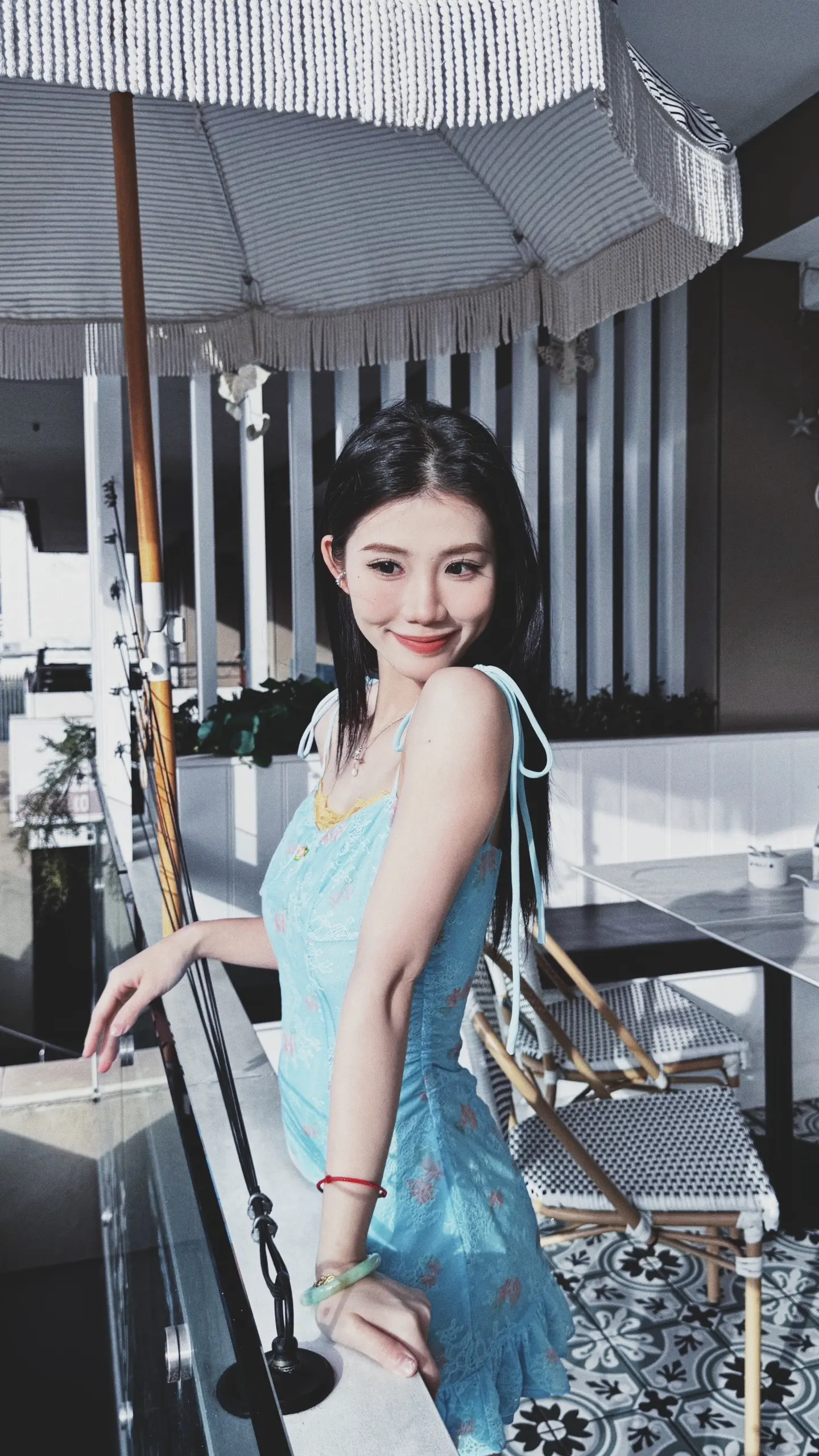 菠萝拍的。  我们去了周杰伦老师打卡的餐厅 🍴Botanic Cafe🍳