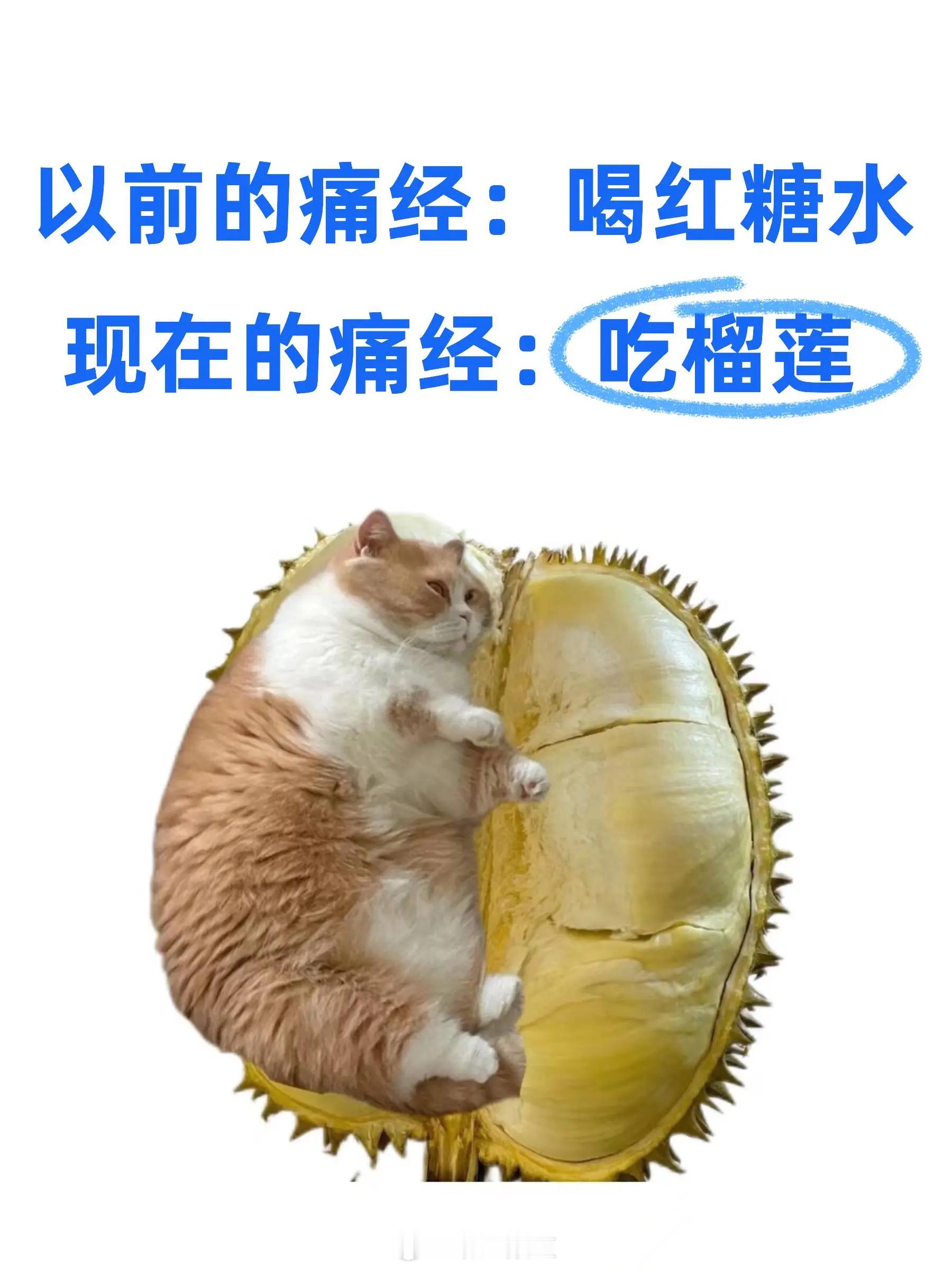 痛经 吃榴莲✅ 榴莲可能缓解痛经的3个关键原因：•富含植物雌激素类物质•促进血液