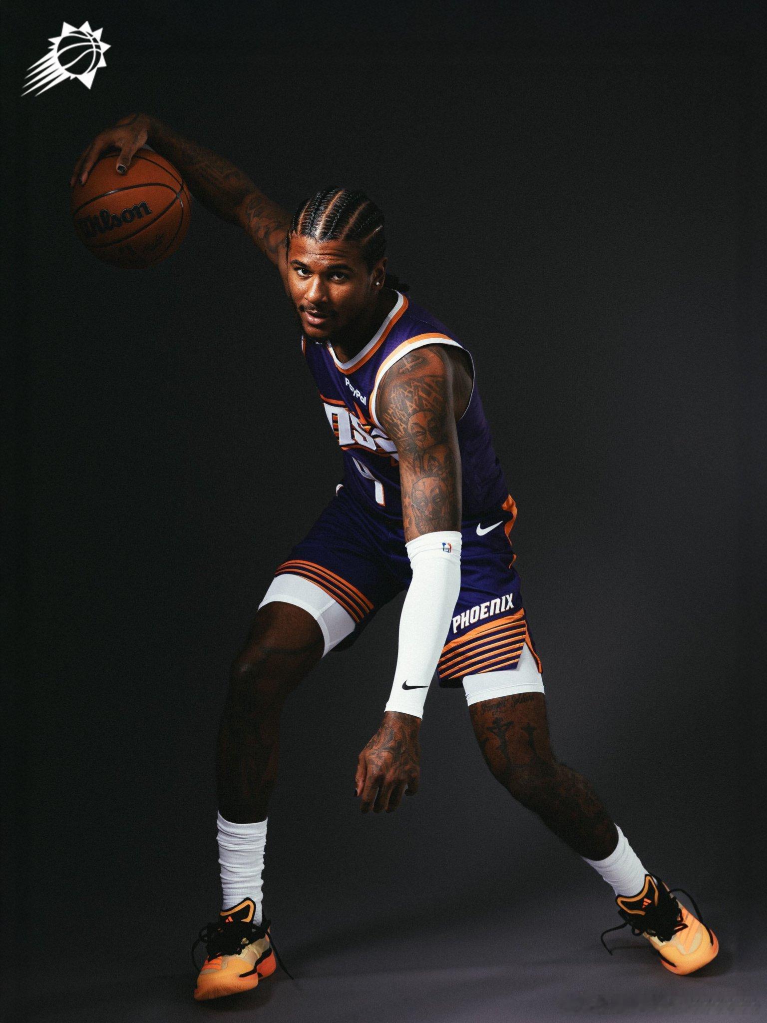 哥几个都穿上了新球衣，再絮叨一遍，都要好好的[心][心]休斯顿火箭nba ​​​