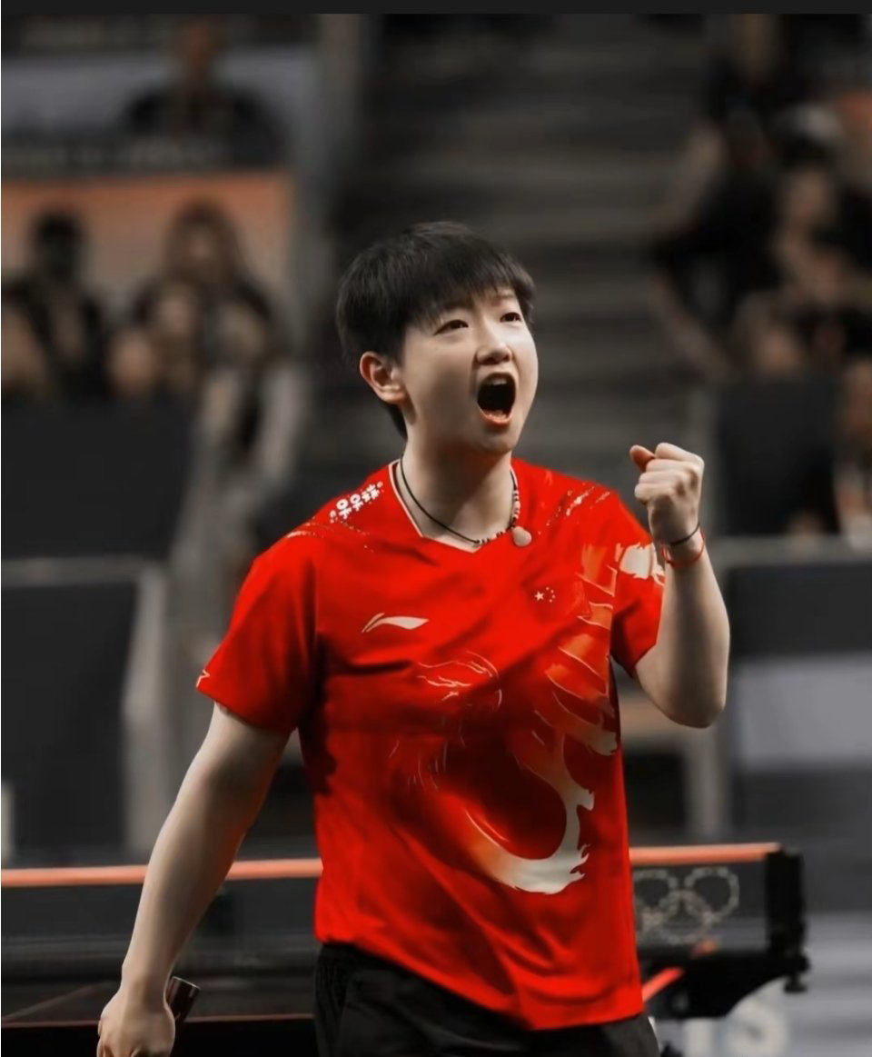 孙颖莎说想打到40岁孙颖莎说想打到40岁，这份热爱太动人刷到孙颖莎想打到40岁的