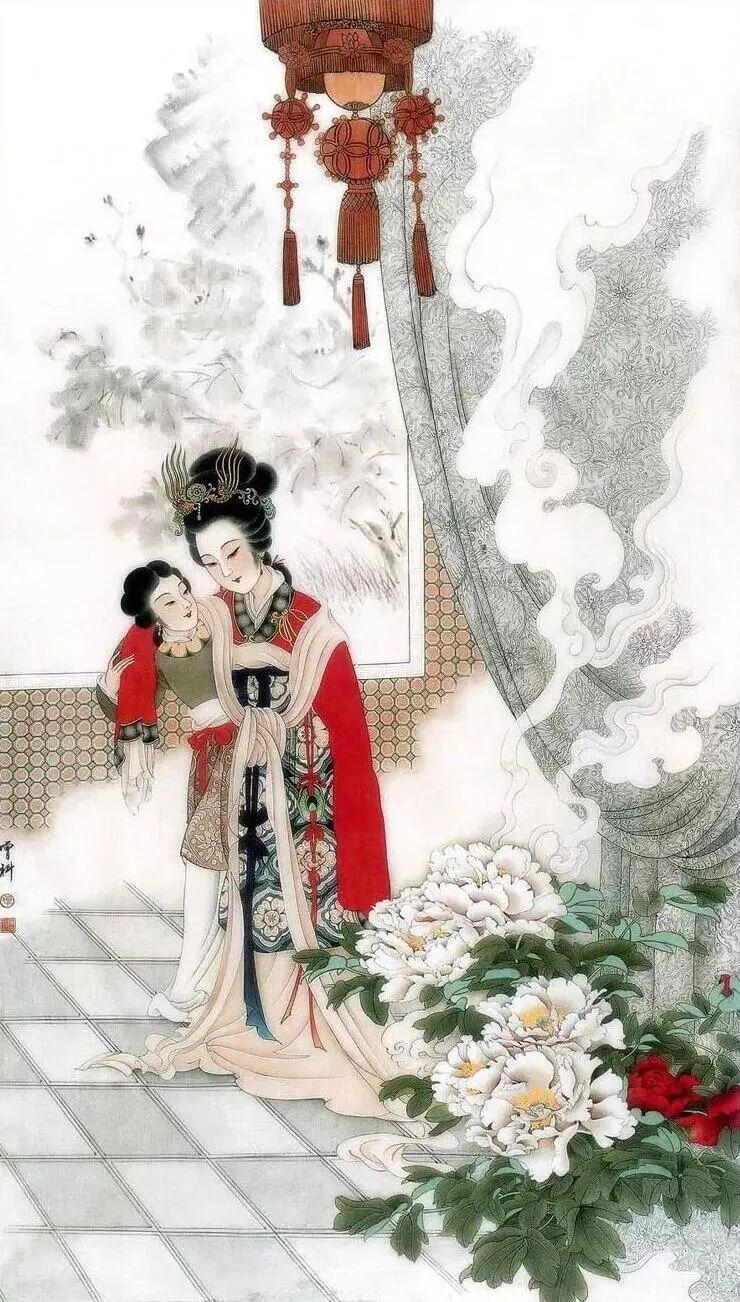 名家工笔仕女画欣赏