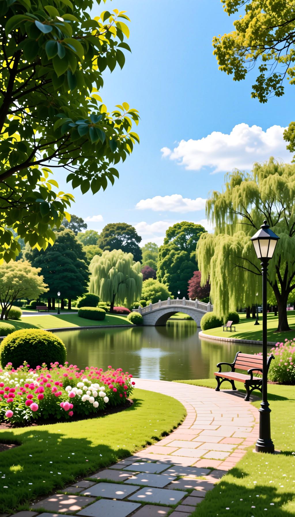 美丽仙镜，小桥流水，南通市世纪东城