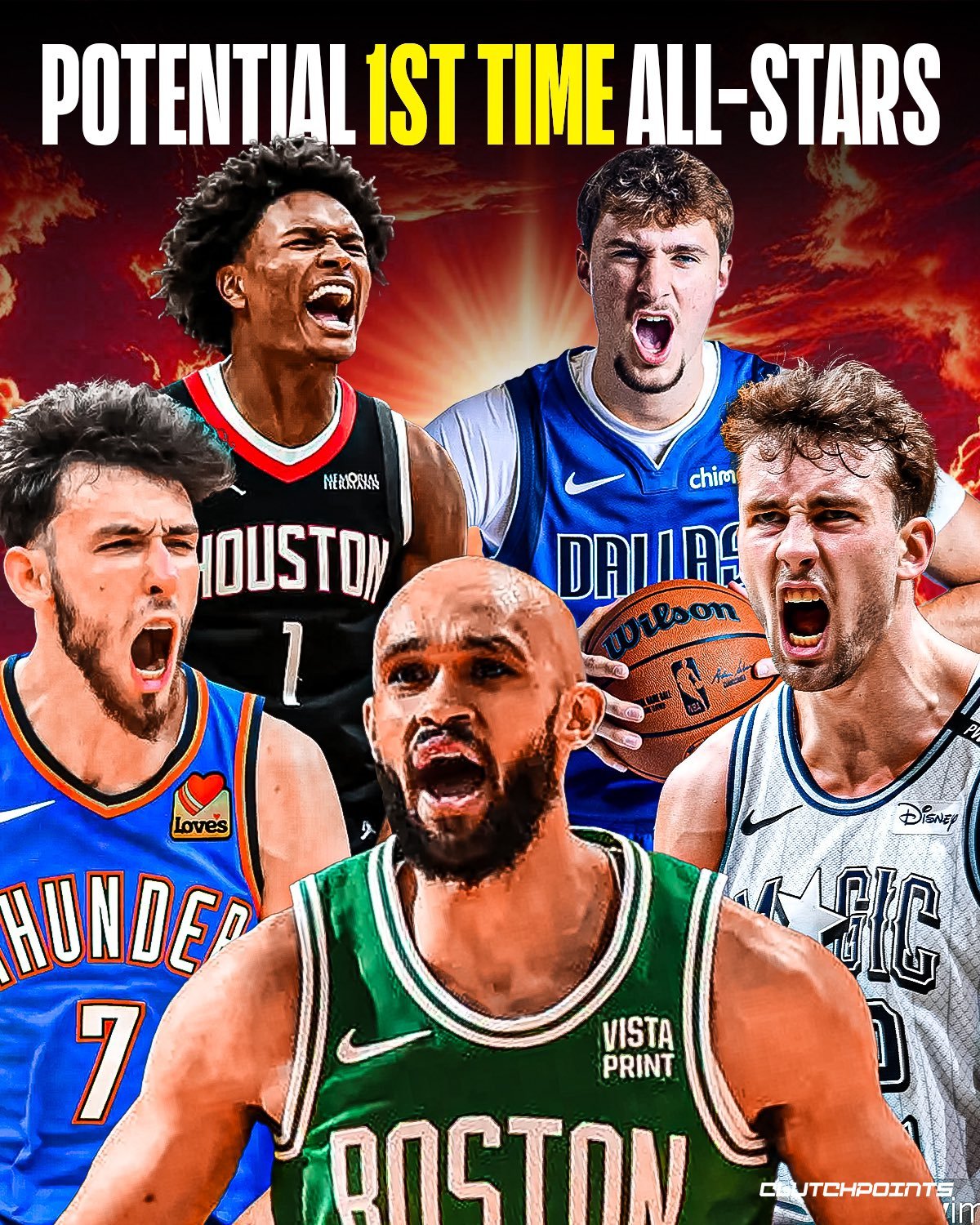 美媒列明年有望首次入选全明星球员：nba休赛期 ​​​