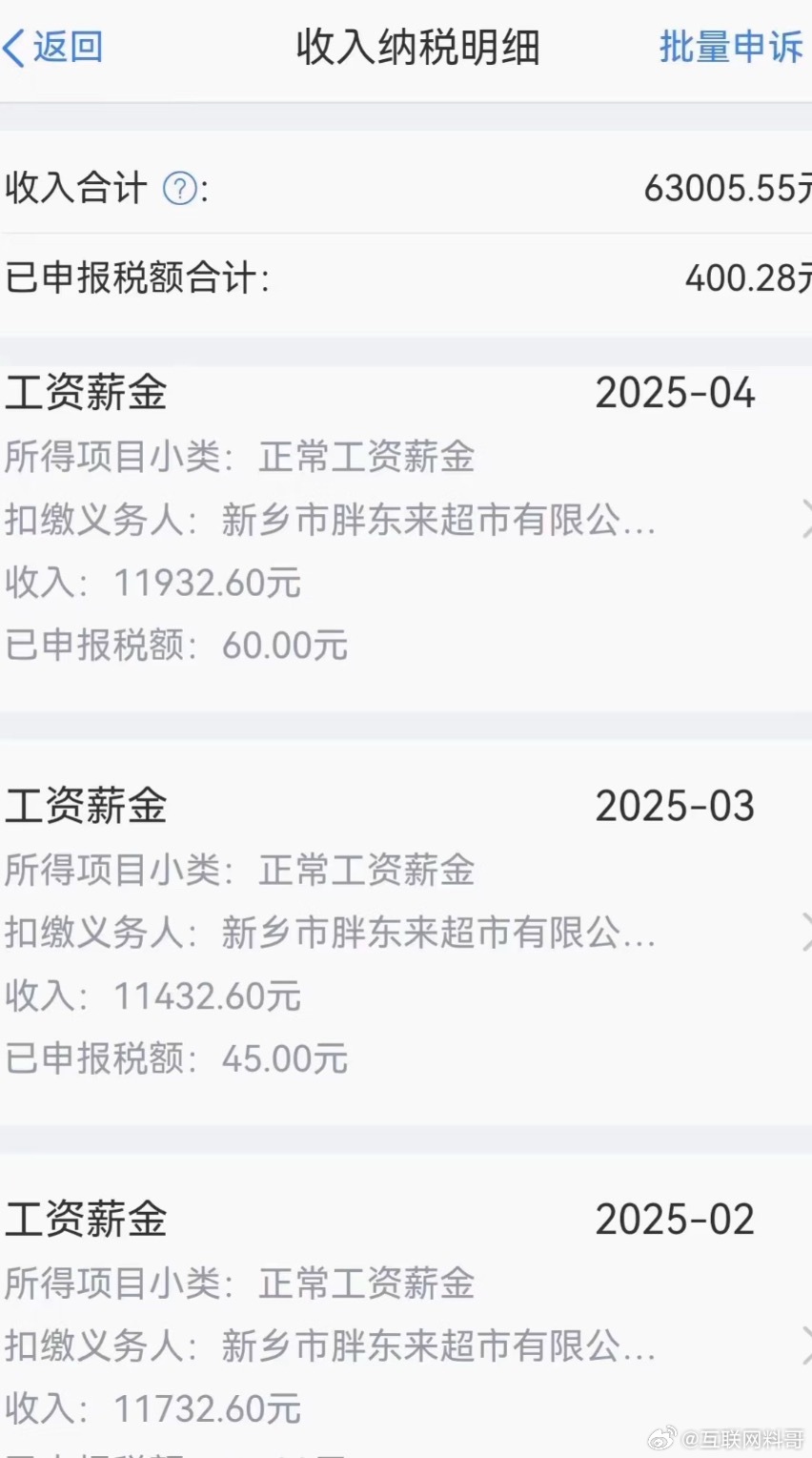 胖东来的普通员工的天价薪资！ ​​​