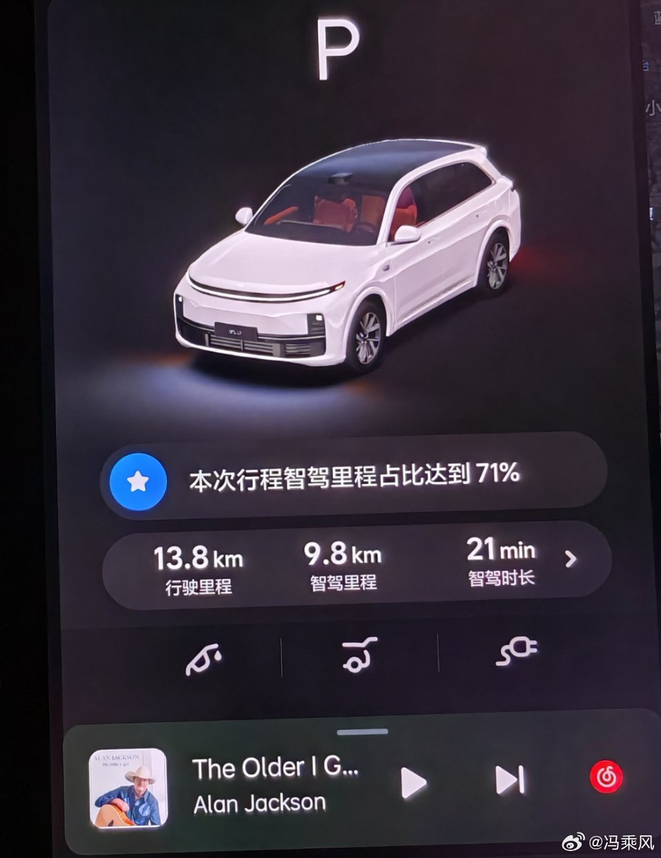 开智能汽车上下班通勤是什么感觉？喏，大概就是这个样子喽。[doge]其他#理想l