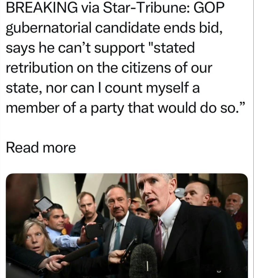 美国总统宣布“与明州州长通话”：我们谈得很好、立场基本一致…我会让边境沙皇跟他联