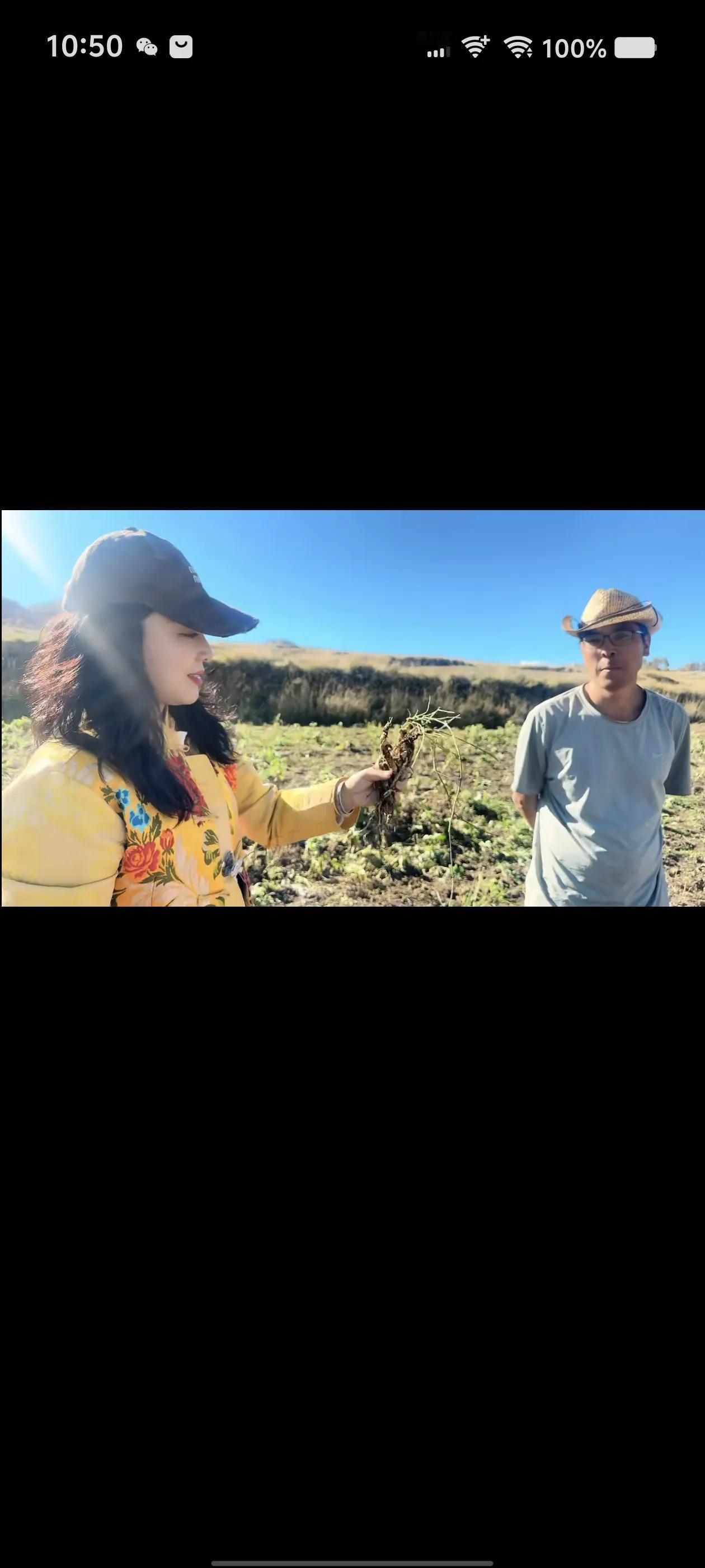 阳羡班花在青海下基层。跟一个小哥哥野外挖宝。好像是挖野山参。
@黛米爸爸（娜塔莎