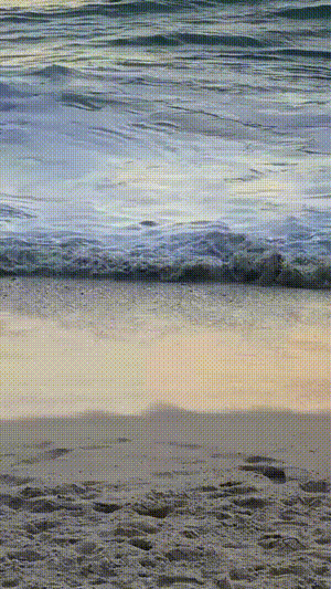 向着海浪
冲～～～
呀呼！