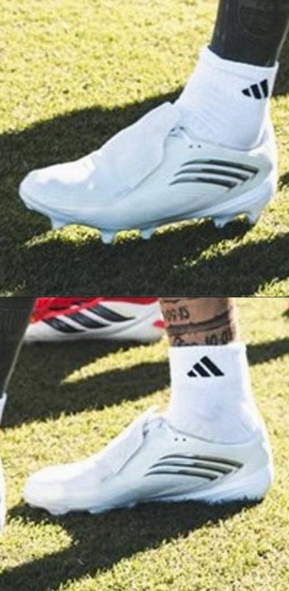 足球装备网站footyheadlines曝光梅西世界杯战靴，这款战靴命名为“最后