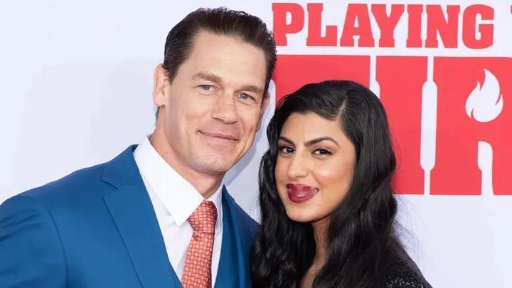 John Cena和他的妻子 Shay Shariatzadeh 在最初承诺彼此