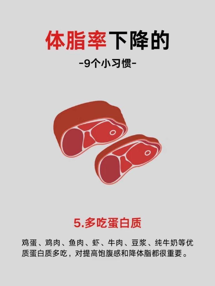 体脂率下降9个小技巧，99%的人都不知道！ 